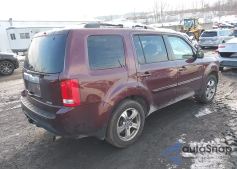 2014 Honda Pilot Ex-L из США, поврежденный, VIN 5FNYF4H54EB008300